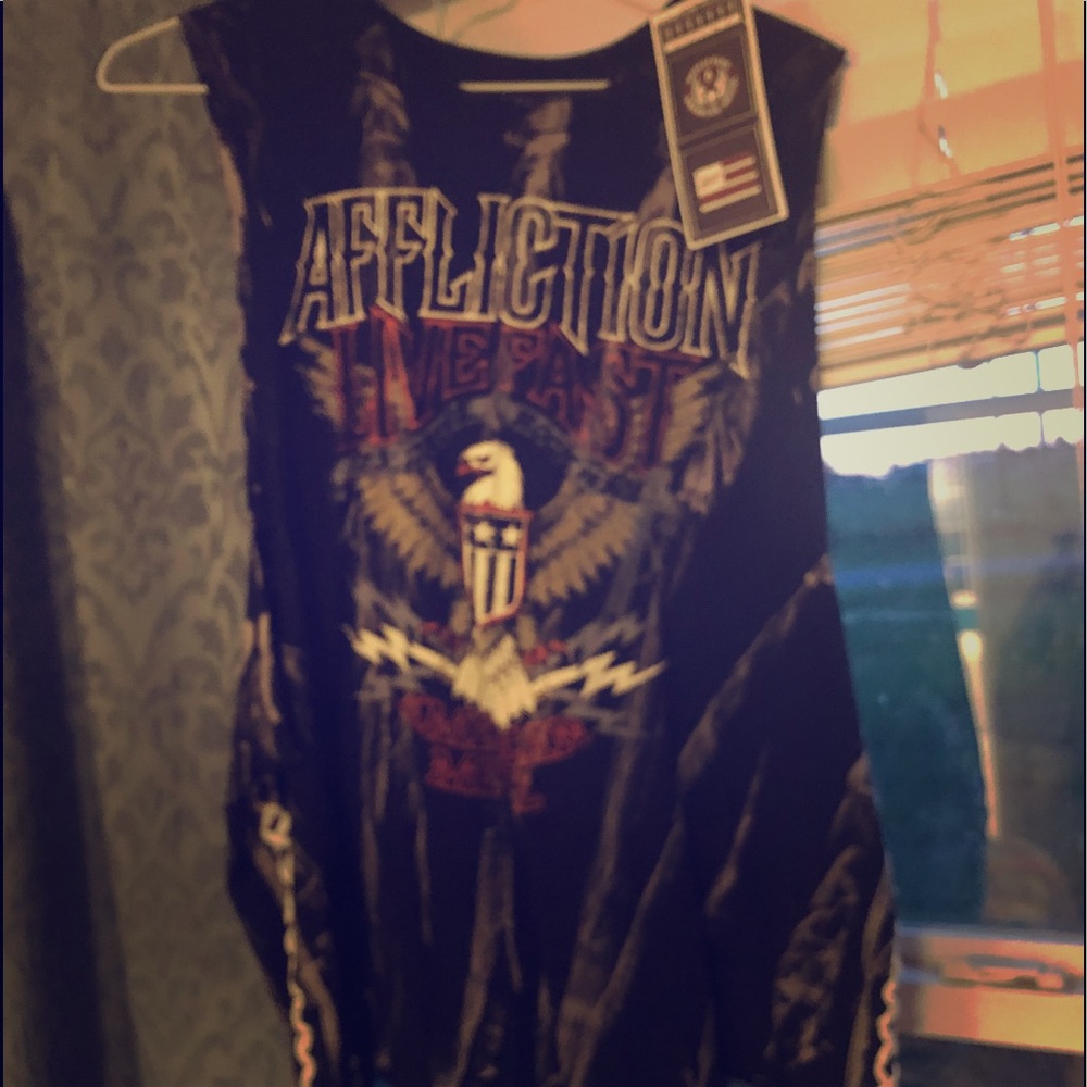 BNWT Affliction tank.